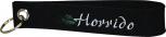 Filz-Schlüsselanhänger mit Stick Horrido Gr. ca. 19x3cm 14354 schwarz