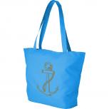 Lifestyle-Tasche mit Einstickung Anker Maritim 15501 hellblau designed bye Ticiana Montabri