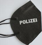 1 FFP2 Maske in Schwarz incl. Branding - POLIZEI - 15808/1