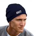 Longbeanie Slouch-Beanie Sommerbeanie - ARZT - 54444 blau
