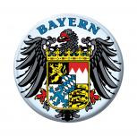 Küchenmagnet Bayern Wappen Emblem 16239 Gr. ca. 5,7cm
