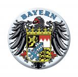 Ansteckbutton - Bayern/Adler/Wappen - 03852 - Gr.ca. 5,7 cm