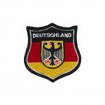 Aufnäher Patches Wappen Deutschland Gr. ca. 7,5 x 7,5 cm  01649