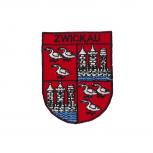 Aufnäher Patches Wappen Zwickau Gr. ca. 6 x 8 cm 01656