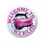 Magnetbutton - Welcome to Berlin Trabbi - 16815 - Gr. ca. 5,7 cm