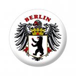 Magnetbutton - Berline Wappen alt und neu - 16824 - Gr. ca. 5,7 cm