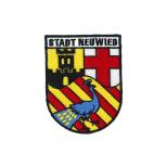 Aufnäher Patches Wappen Stadt Neuwied Gr. ca. 6,7 x 8,7 cm 01689