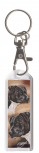 DESIGNER Schlüsselanhänger -Terrier - Gr. ca. 70x25mm - 13100
