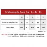 Tank-Top mit Strasssteinen Glitzer-Stein-Applikation | Raubkatze Tiger | T15721 schwarz | Gr. XS-XL