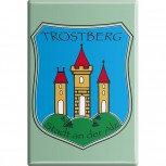 Küchenmagnet - Trostberg an der Alz - Gr. ca. 8 x 5,5 cm - 38787 - Magnet Kühlschrankmagnet