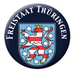 Magnetbutton - Freistaat Thüringen - 16849 - Gr. ca. 5,7 cm