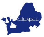 Aufkleber Wandapplikation - Chiemsee - AP2024 - blau / 40cm