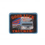 Aufnäher Good Luck Trucker Gr. ca. 9,6 x 7 cm  20578