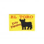 Aufnäher Patches El Torro evia Espana Gr. ca. 9 x 6cm 20658