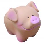 Glücks-Schweinchen aus Kautschuk mit Quietschfunktion in 3 Varianten  22266 12cm