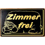 Informationsschild - ZIMMER FREI - Gr. ca. 40 x 25cm - 308725