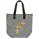 Filztasche mit Einstickung - Steuer Seil Fahnen Maritim - 26033 Shoppertasche Gr. ca. 46,5cm x 39,5cm
