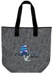 Filztasche mit Einstickung - Yachting Maritim - 26035 Shoppertasche Gr. ca. 46,5cm x 39,5cm