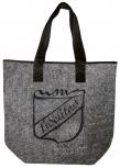 Filztasche mit Einstickung - Fidelitas Karlsruhe - 26230 Shoppertasche Gr. ca. 46,5cm x 39,5cm