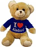 Plüsch - Teddybär mit Shirt - I Love Alsdorf - 27067 - Größe ca 26cm