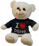 Plüsch - Teddybär mit Shirt - I Love Düren - 27068 - Größe ca 26cm