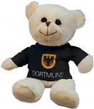 Plüsch - Teddybär mit Shirt - Dortmund - 27082 - Größe ca 26cm