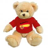 Teddybär hellbraun mit Shirt - Länderflagge Spanien - 27198 Gr. ca. 26cm