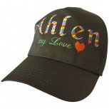 Baseballcap mit Stick - AHLEN my love - 68064 schwarz