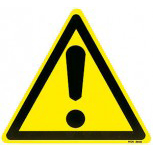 Warnschild - ALLGEMEINE GEFAHRENSTELLE - 308800 - Schenkellänge 22cm