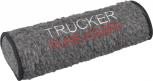 Nackenrolle mit Einstickung - Trucker Ruhekissen - Gr. ca. 42 x 16,5 x 9,5 cm - 30063 grau