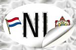 Auto-Aufkleber - NL = Niederlande - Gr. ca. 11 x 7cm (301151) Länderkennzeichnung Landeszeichen Wappen