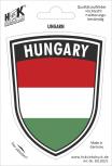 PVC Aufkleber - HUNGARY - Ungarn - 301185/1 - Gr. ca. 7,9 x 10 cm