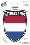 PVC Aufkleber - NETHERLANDS - Niederlande - 301240/2 - Gr. ca. 7,9 x 10 cm
