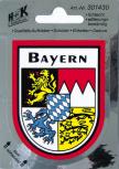 Auto-Aufkleber - BAYERN - Gr. ca. 6,5 x 8cm (301430) - Wappen Landeszeichen Flagge