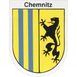 Aufkleber - Chemnitzer Wappen - 301471 - Gr. ca. 6 x 8 cm