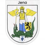 Aufkleber - Jena Wappen - 301567 - Gr. ca. 6 x 8 cm
