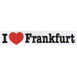 Aufkleber - I love Frankfurt - 301910 - Gr. ca. 18 x 3,5 cm