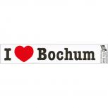 PVC-Aufkleber - I love Bochum - Gr. ca. 18 x 3,5 cm - 301933