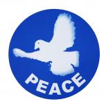 Aufkleber - Taube Friedenstaube Peace - Gr. ca. 10 cm - 303519-1
