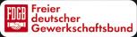 Aufkleber - FDGB Freier Deutscher Gewerkschaftsbund - 303124/1 - Gr. ca. 9 x 7 cm