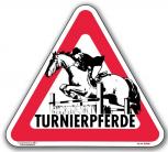 PVC-Aufkleber - Tunierpferde - 307440 - Gr. ca. 32 x 28 cm