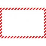 Schild Kunststoffschild Warnschild zum selbst beschriften - 308642 - Gr. ca. 40 x 25 cm