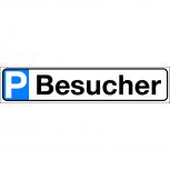 Parkschild - BESUCHER - Gr. ca. 51 x 11 cm - 308906