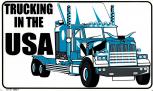Truck- Schild - TRUCKING IN THE USA - Gr. 25x15 cm - 309216