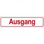 Hinweisschild - AUSGANG - Gr. ca. 25 x 6 cm - 309317