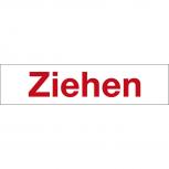 Hinweisschild - ZIEHEN - Gr. ca. 25 x 6 cm - 309322