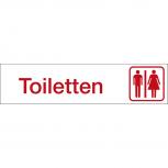 Hinweisschild - Toiletten - Gr. ca. 25 x 6 cm - 309326