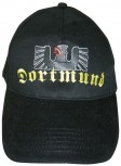 Baseball-Cap mit Einstickung - Dortmund Adler - 68887 schwarz