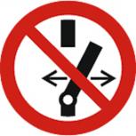 Schild Verbotszeichen nach ISO 7010 - Schalten verboten - 320509 rund Gr. ca. 20cm