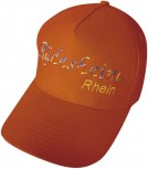 Baseballcap mit Stick - RÜDESHEIM - 68916 orange